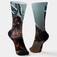Tyrannosaurus Rex Scary Face, Creum Sokken