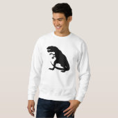 Tyrannosaurus Rex Silhouette Trui (Voorkant volledig)