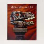 Tyrannosaurus Rex Skull Legpuzzel (Verticaal)