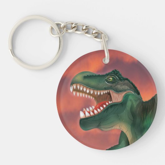 Tyrannosaurus rex sleutelhanger (Voorkant)