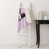 Tyrannosaurus rex speelt gitaar. sherpa deken (In situ)