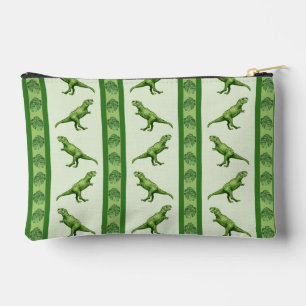 Tyrannosaurus Rex Stripe Zipper Pouch Etui