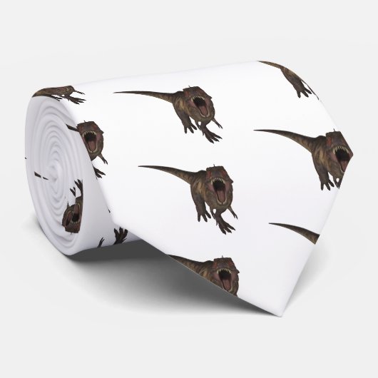 Tyrannosaurus Rex Stropdas (Opgerold)