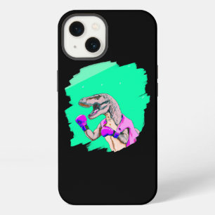 Tyrannosaurus Rex T Rex Boksen Cool Grappige Dinos iPhone 13 Hoesje