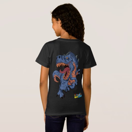 Tyrannosaurus Rex The Best Clash® Ruler T-Rex T-shirt (Achterkant volledig)