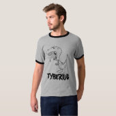 Tyrannosaurus_Rex, TYBERIUS T-shirt (Voorkant volledig)