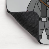 Tyrannosaurus rex verkleed als de terminator. muismat (Hoek)