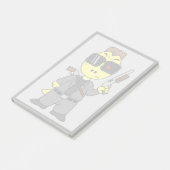 Tyrannosaurus rex verkleed als de terminator. post-it® notes (Schuin)