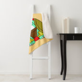 Tyrannosaurus rex verkleed als Leonidas. Sherpa Deken (In situ)