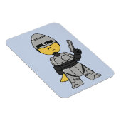 Tyrannosaurus rex verkleed als robocop. magneet (Rechterzijde)