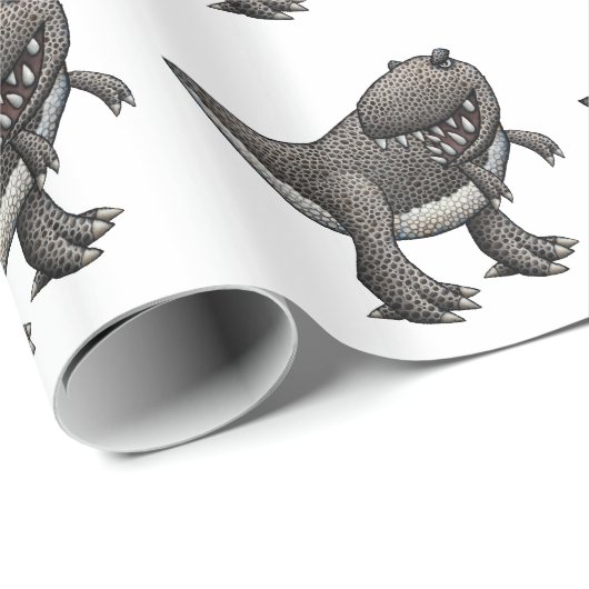 Tyrannosaurus Rex-verpakkingspapier Cadeaupapier (Rol Hoek)