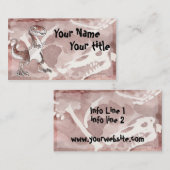 Tyrannosaurus Rex Visitekaartje (Voorkant / Achterkant)