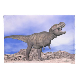 Tyrannosaurus roaring - 3D rendering Kussensloop
