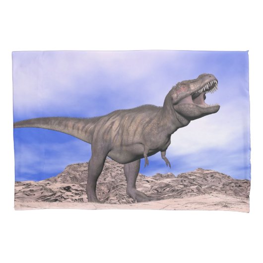 Tyrannosaurus roaring - 3D rendering Kussensloop (Voorkant)