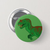 Tyrannosaurus Ronde Button 5,7 Cm (Voorkant /achterkant)