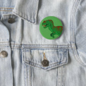 Tyrannosaurus Ronde Button 5,7 Cm (In situ)