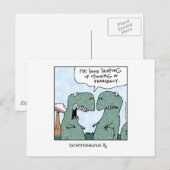 Tyrannosaurus Rx Briefkaart (Voorkant / Achterkant)