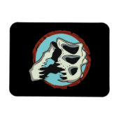 Tyrannosaurus Schedel Magneet (Horizontaal)