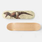 Tyrannosaurus Skateboard (Horizontaal)