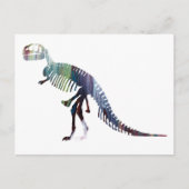 Tyrannosaurus skeleton briefkaart (Voorkant)