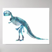 Tyrannosaurus skeleton poster (Voorkant)