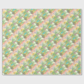 TYRANNOSAURUS T REX, DINO EASTER WRAPPINGSPAPIER CADEAUPAPIER (Vlak)