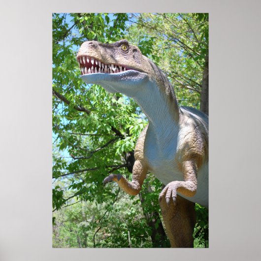 Tyrannosaurus T-Rex Dinosaur Poster (Voorkant)