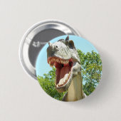Tyrannosaurus T-Rex Dinosaur Ronde Button 5,7 Cm (Voorkant /achterkant)