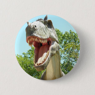 Tyrannosaurus T-Rex Dinosaur Ronde Button 5,7 Cm