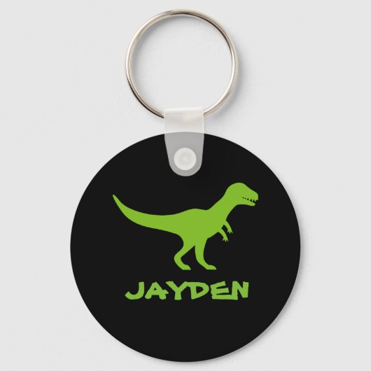Tyrannosaurus t rex dinosaur sleutelhanger voor ki (Voorkant)