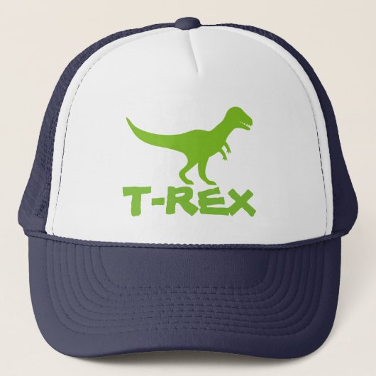 Tyrannosaurus T Rex dinosaur vrachtwagenhoed voor  Trucker Pet (Voorkant)
