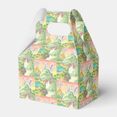 TYRANNOSAURUS T-REX EASTER BUNNY GABLE FAVOR BOX BEDANKDOOSJES (Voorkant Zijde)