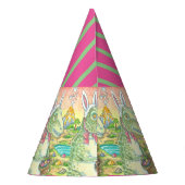 TYRANNOSAURUS T-REX EASTER BUNNY PARTY PET Dino Feesthoedjes (Achterkant)