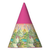 TYRANNOSAURUS T-REX EASTER BUNNY PARTY PET Dino Feesthoedjes (Rechts)