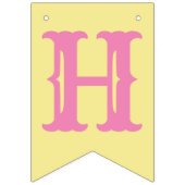 TYRANNOSAURUS T-REX EASTER DINOSAUR BUNTING BANNER (Derde vlag)