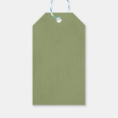 Tyrannosaurus Three Rex Dino 3e verjaardag Cadeaulabel (Achterkant)