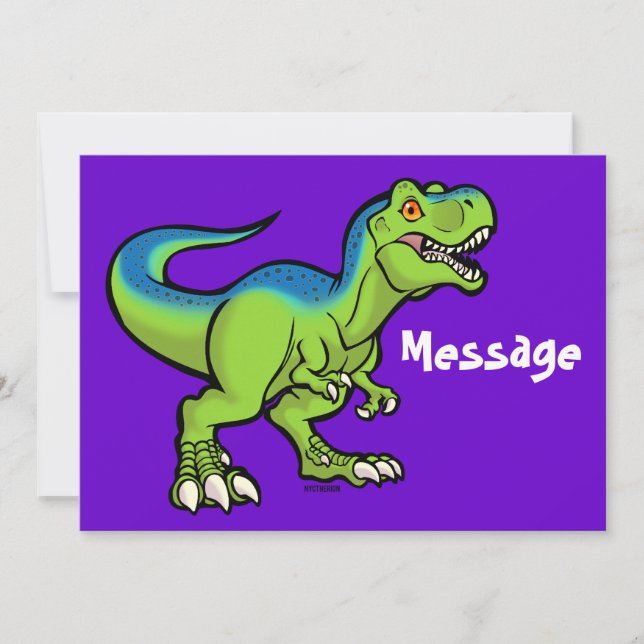 Tyrannosaurus toon v2 (Voorkant)