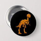 Tyrannosaurus trickbehandelus ronde button 7,6 cm (Voorkant /achterkant)