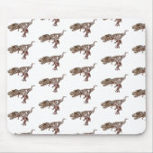 Tyrannosaurus－Trival-style design マウスパッド Muismat (Voorkant)