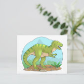 tyrannosaurussen briefkaart (Staand voorkant)