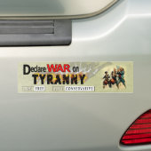 Tyranny Bumpersticker (Op auto)