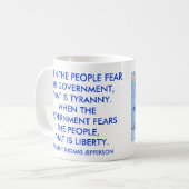 TYRANNY VS. LIBERTY KOFFIEMOK (Voorkant links)