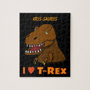 Tyranosaurus Rex Dinosaur Legpuzzel