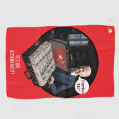 TyrantWear: Pardon? Golfhanddoek (Horizontaal)