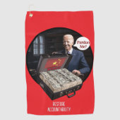 TyrantWear: Pardon? Golfhanddoek (Voorkant)