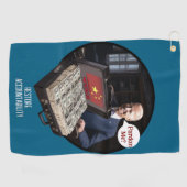 TyrantWear: Pardon? Golfhanddoek (Horizontaal)