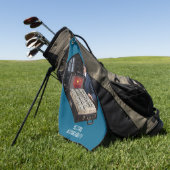 TyrantWear: Pardon? Golfhanddoek (Groen)