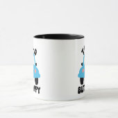 Tyre-D maar vrolijke grappige cartoon auto woordsp Mok (Midden)