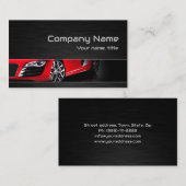 Tyre Mount en Balance Car Check Service Visitekaartje (Voorkant / Achterkant)