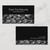 Tyre Shop Recyclen Auto Visitekaartje (Voorkant / Achterkant)